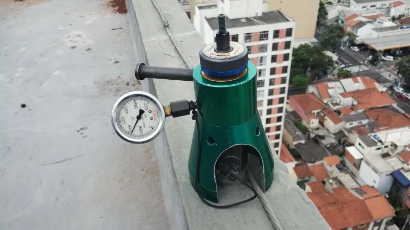 Inspeção estrutural de sistemas de ancoragem