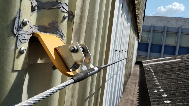 Inspeção em linha de vida em São Bernardo do Campo