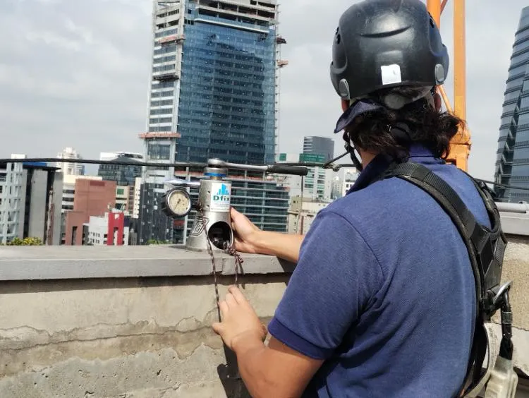 Inspeção de sistemas de ancoragem