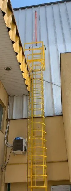 Instalação de escada marinheiro