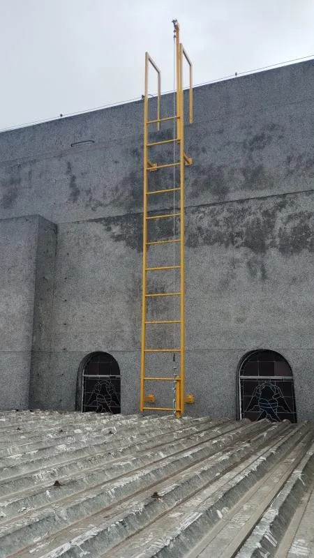 Instalação de escada marinheiro com art em São Bernardo do Campo