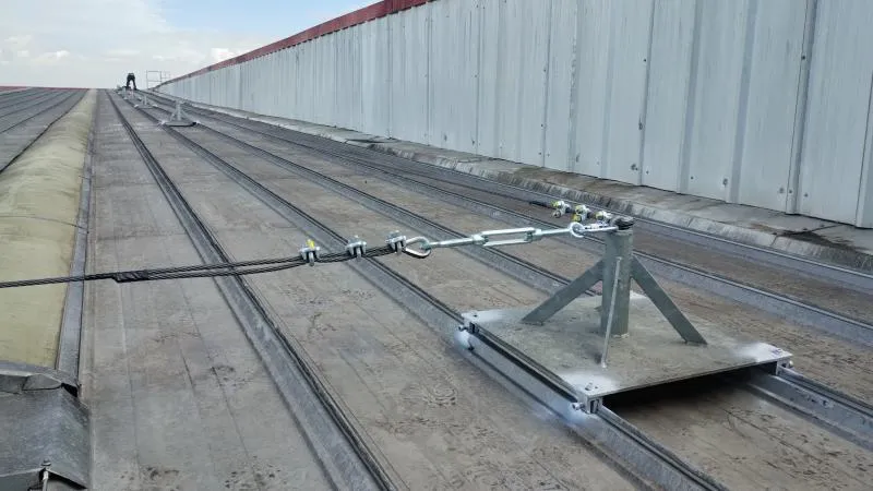 Instalação de linha de vida em São Bernardo do Campo