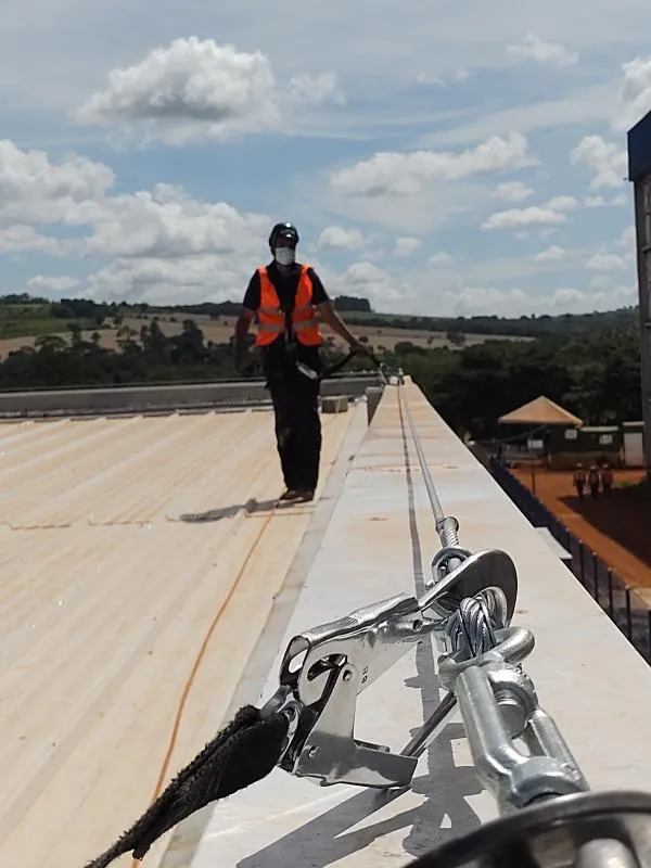 Linha de vida para construção civil