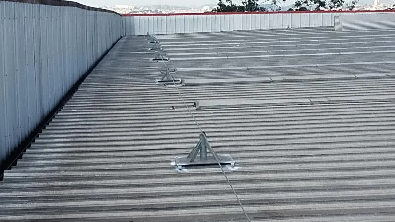 Linha de vida para telhado em São Bernardo do Campo