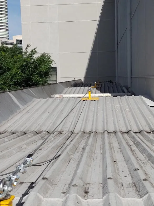 Linha de vida para telhado em São Paulo