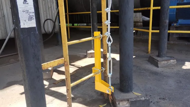 Manutenção de linha de vida vertical