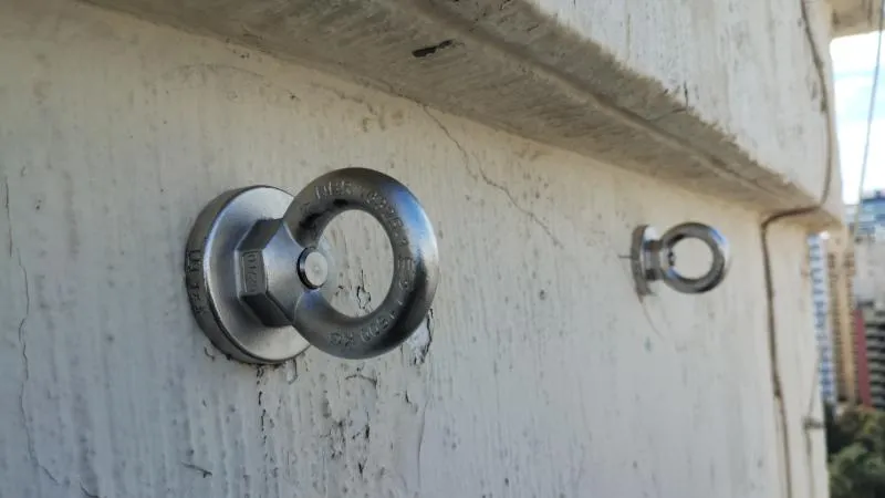 Ponto de ancoragem em São Bernardo do Campo