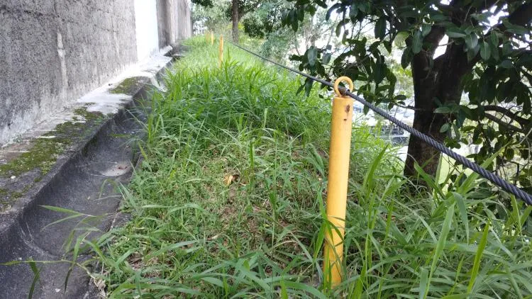 Ponto de ancoragem em taludes