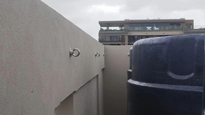 Ponto de ancoragem para trabalho em altura