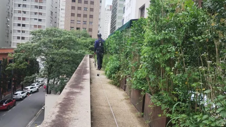 Segurança em altura para fachadas
