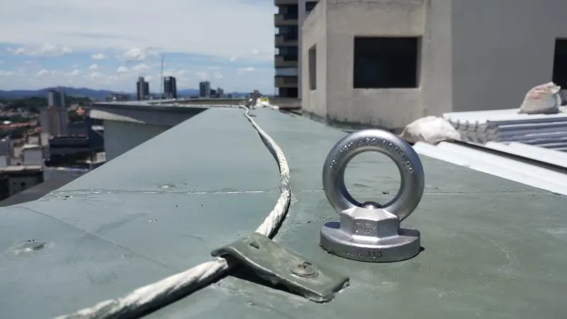 Sistema de ancoragem para trabalho em altura em São Bernardo do Campo