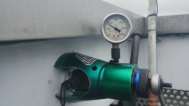 Teste de arrancamento conforme nr 35