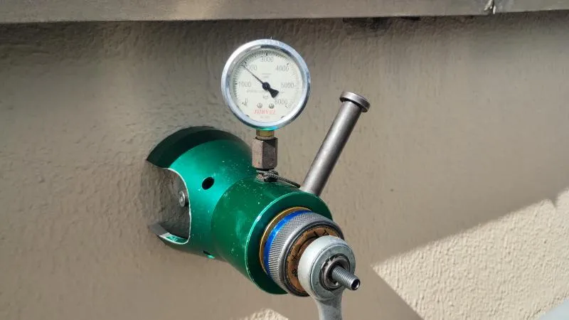 Teste de arrancamento em São Bernardo do Campo